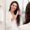 Wide Tooth Comb for Curly Hair, Dual Row Wave Teeth