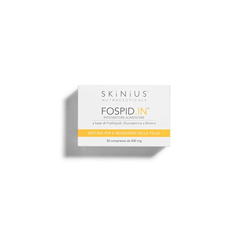 Skinius FOSPID.IN Integratore a Base di Glucosamina, Biotina e Fosfatidilcolina