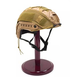 Tactical Airsoft Fast Helmet With Cover, Tan/Coyote, Ops Core Style, Lightweight
