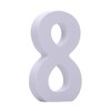 (biguddo) Bigood Numbers Object rakki-nanba-uedyingu Interior Number Wooden Numbers Display