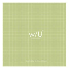 Nakabayashi W/U (Watashi no Sobani) Self-Stick Note, Square, Pistachio Green, WU-FSTN-S-G