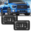 Z-OFFROAD New LED Fog Lights Assembly DOT Approved w/White DRL