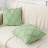 decorUhome Throw Pillow Covers 18x18 Inch Set of 2, Soft