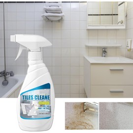 NebulaHouse Tile Cleaner, Powerful Removes Bathroom Tile Floor Marble Dirt Bathroom Cleaner Spray，Tile and Grout Cleane,Lemony 3.38 FL OZ