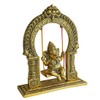 Ganesh Swing/ Metal Ganesha Sitting Jhula and Decorative Statue/Ganesh Jhula