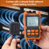 Duogalia Fiber Optic Tester Portable Fiber Light Power Meter FC/SC/ST