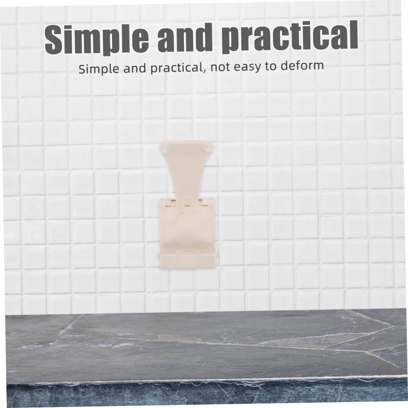 LABRIMP Hand Bracket Wall-Mounted Soap Dispenser Stable Shampoo Bottle Holder