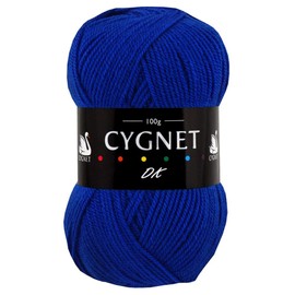 Cygnet DK Double Knitting Acrylic Yarn / Wool 100g - 133 ROYAL by Cygnet