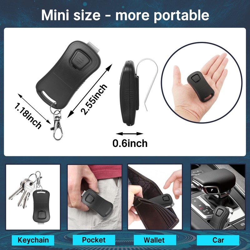 2 for Genie Garage Door Opener Remote GIT-1 G1T-BX 38501R