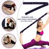 Yoga Stretch Strap, Stretching Band Strap with 8 Intensity Levels,