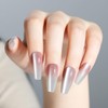 Nicedeco Cat Eyes Nails Tip Press on Nails Medium Coffin,