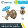 SharkBite 1/2 x 3/4 Inch MHT 45 Degree Hose Bibb,