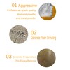 Redi-Lock Concrete Floor Preparation Disc, Diamond Metal Grinding Shoes, Double
