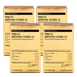 Esther Formula Yeo Esther Glutathione Direct Film 5X 325mg x 30 sheets, 4 boxes / 에스더포뮬러 여에스더 글루타치온 다이렉트 필름 5X 325mg x 30매 4통