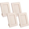 ibasenice Diy Wooden Photo Frame 20 Pcs Kid Crafts Blank