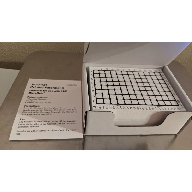 Perkin Elmer 1450-421 - 8 x 12 filtermat a, gf/c,