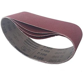 Starcke Premium 4 x 24 Inch Sanding Belt - Aluminum Oxide With Cloth Back - For Wood And Metal (10, 150 Grit)