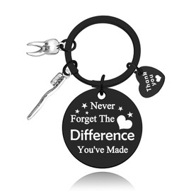Dentist Appreciation Gift Dental Hygienist Gift Thank You Keyring Gift for Dental Inspirational Keyring Gift for Boy Girl Dentist Graduation Gift Dental Teacher Gift for Women Dentist Keyring Gift