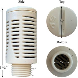 Stove Parts 4 Less Harman Muffler and Fitting for Hopper Mounted Pressure Switches: 1-00-18186618