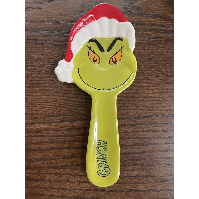 Dr Seuss How The Grinch Stole Christmas Ceramic Spoon Rest