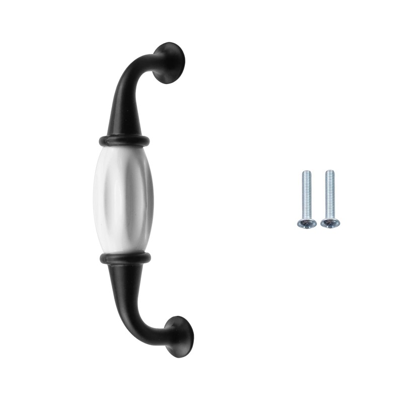 FarBoat 10Pcs Cabinet Handles Ceramic Pulls Antique Funiture Hardware for
