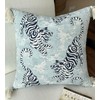 Rudransha Malayan Tiger Printed Decorative Square Accent Throw Pillowcase -