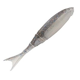 Z-MAN 10X Tough ElaZtech Razor Shadz 4.5 4-Pack (Smoky Shad)
