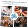 Ciieeo 2rolls Hand Crocheted Yarn for Projects of Creative Flat