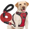 No Pull Dog Harness Adjustable Reflective Oxford Easy Control Medium