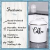Home Acre Designs Food Storage Containers Set with Lids, Farmhouse