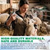 Threlaco 100ml 2 Pcs Drench Gun for Goats, Sheep &