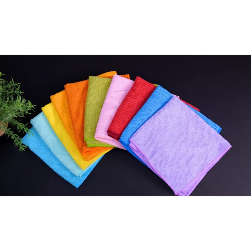 Pack of 14 Microfibre Cloths + 6 Free - Ideal