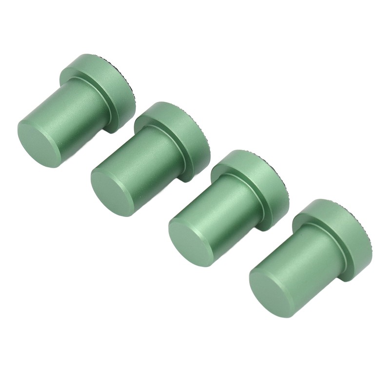 4Pcs 20mm Woodworking Bench Dogs Aluminum Alloy 2 Flat Sides