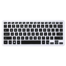 Keyboard Cover Compatible with 2018 13 5000 7000 Series 5368 i5368 i5378 i5379 7373 7375 7368 7378, 15.6" 15 i5568 i5578 5579 7570 7573 7569 7579 (NO Numeric Keypad) Black