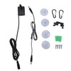 20W Monocrystalline Solar Panel with Garden Pond Fountain DC12V Pump