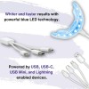 Kit Profesional De Blanqueamiento Dental, Luz Led Acelerador