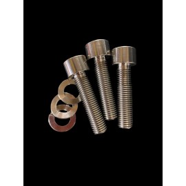 Yamaha Superjet Waverunner Waveblaster Factory B Pipe Header Bolts Titanium