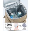 TOURIT Rolling Cooler Backpack: Leakproof Waterproof Insulated 36 Cans Beach