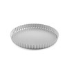 Chabrias Ltd Professional Silver Aluminium Loose Base Fluted Flan Tin,