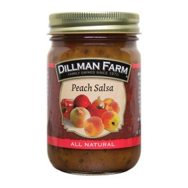 Dillman Farm Peach Salsa, 13oz (Pack of 6)