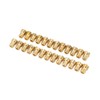 Akozon Pack of 25 Main Nozzle Carburettor Main Nozzle Set
