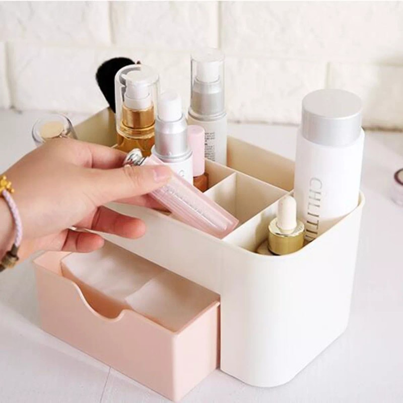 Okady Organizador De Almacenamiento De Cosméticos Caja Escritorio