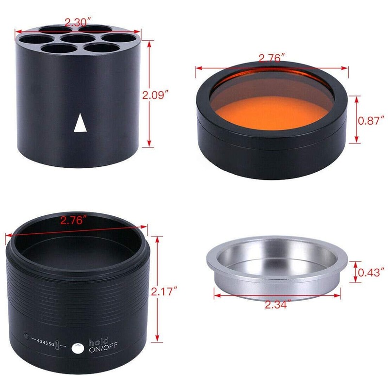 SuperDental Resin Composite Softener Heater Dental Material Warmer with Light