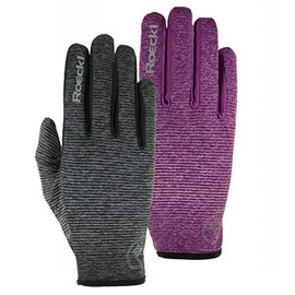 Roeckl Sports Cross Over / Running Gloves Java, Allround Sports Gloves, Anthracite Melange, 8