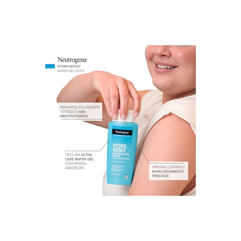 Crema corporal en gel Neutrogena Hydro Boost Ácido Hialurónico 200