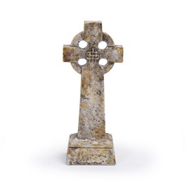 Uvia Celtic Cross Headstone Doll Figurine 4.6 x 4.5 x 8.8 inches (11.7 x 11.3 x 22.3 cm) H16394