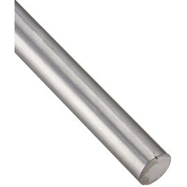 416 Stainless Steel Round Bar, Unpolished (Mill) Finish, Annealed, ASTM A582, 0.625" Diameter, 48" Length, OnlineMetals