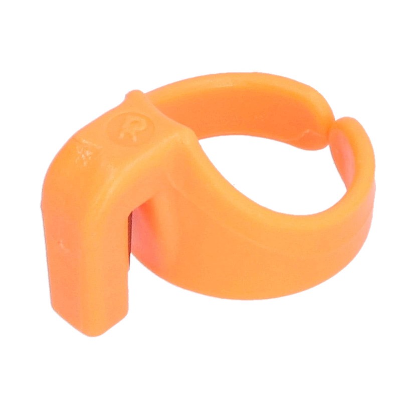 15Pcs Ring Sewing Thimble Ring Finger, Plastic Quilting Thread Cutter