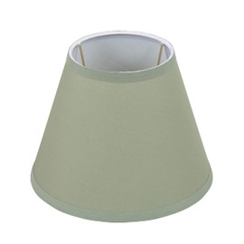 Aspen Creative 56003 Transitional Hardback Empire Shape UNO Construction Lamp Shade in Celadon, 9" Wide (5" x 9" x 7")