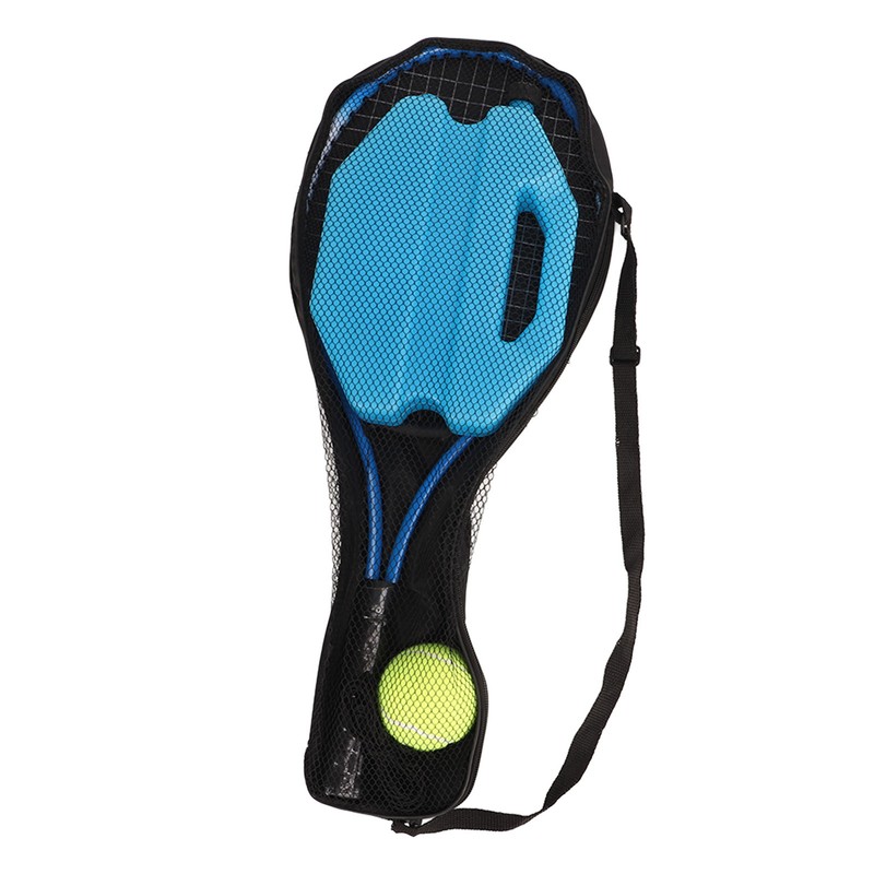 Tennis Trainer Rebound Ball Set Blue Single Tennis Racket Training